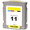 HP C4838A (#11) Remanufactured Ink Cartridge - Yellow