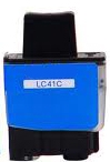 Brother LC41C Remanufactured Ink Cartridge - Cyan