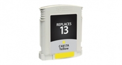 HP C4817A (#13) Remanufactured Ink Cartridge - Yellow