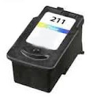 Canon 2976B001 (CL-211) Remanufactured Ink Cartridge - Tri-Color