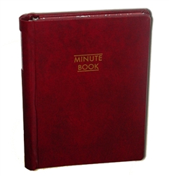 Washington Hardcover Minute Book 3-Ring Binder