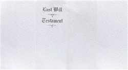 Legal Size Pebble Finish Last Will & Testament Covers