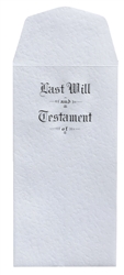 Pebble Finish Last Will & Testament Envelopes