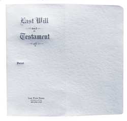 Pebble Finish Last Will & Testament Envelopes, Side Opening, Customized