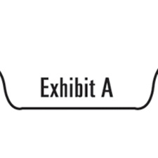 Blumberg® Style, Exhibit Bottom Tab, Letter Size