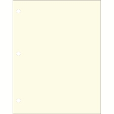 Minute Paper Letter Size 28lb., 3-Hole Punched, Ream of 500