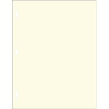 Minute Paper Letter Size 28lb., Rectangular Rod Punched, Ream of 500