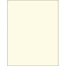 Minute Paper Letter Size 28lb., Rectangular Rod Punched Mottled Edge, Ream of 500