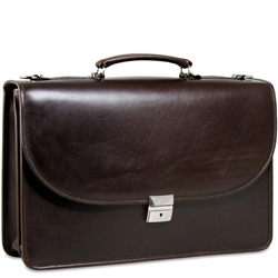 Platinum Special Edition Executive Leather Briefcase