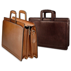 Partners Collection Triple Gusset Top Zip Briefcase