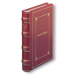 Hylson Minute Book, Full Leather, Letter Size, 250 Page Capacity
