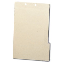 File Backers Heavy Duty 1/3 Cut Tabs, Legal Size 2-Hole Punched