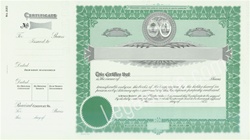 Goes® South Carolina Stock Certificates