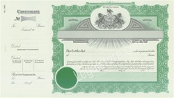 Goes® Pennsylvania Stock Certificates , 100 pack