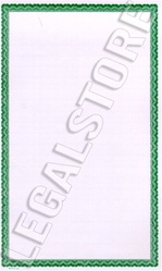Goes® Legal Size Laser Certificate, Green Border, Package of 500