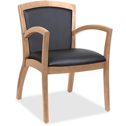 Lorell Guest Chair - Walnut