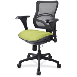 Lorell Mid-back Fabric Seat Chairs - Color Options