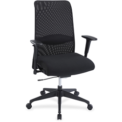 Lorell Weight Activated Mesh Back Suspension Chair
