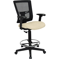 Lorell Breathable Mesh Drafting Stool - Color Options