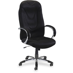 Lorell Airseat High-Back Fabric Chair