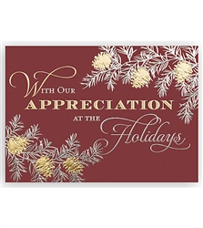 In Appreciation Holiday Greeting Cards