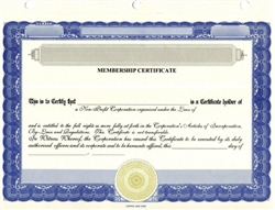 Stock Certificates for Non-Profit Organizations