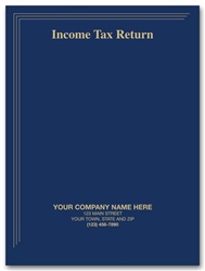 Linen Tax Presentation Folders