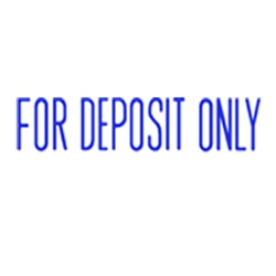 Stock Stamp FOR DEPOSIT ONLY