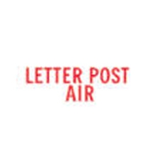 Stock Stamp LETTER POST AIR*