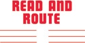Jumbo Stock Stamp READ AND ROUTE