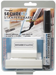 Secure Kit Stamp & Marker Combo, Large